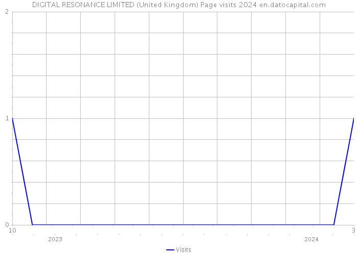 DIGITAL RESONANCE LIMITED (United Kingdom) Page visits 2024 