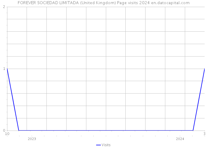 FOREVER SOCIEDAD LIMITADA (United Kingdom) Page visits 2024 