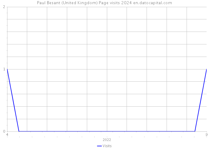 Paul Besant (United Kingdom) Page visits 2024 