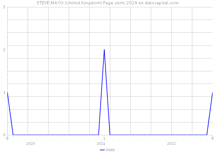 STEVE MAYO (United Kingdom) Page visits 2024 