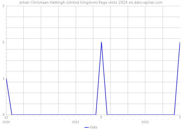 Johan Christiaan Hattingh (United Kingdom) Page visits 2024 