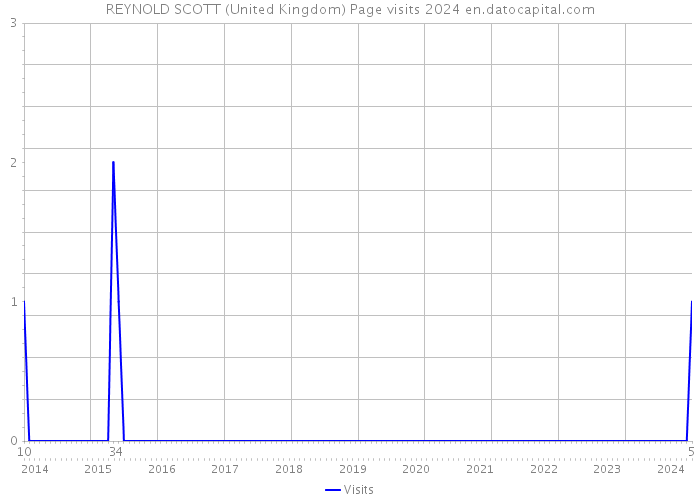 REYNOLD SCOTT (United Kingdom) Page visits 2024 