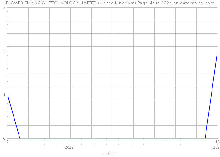 FLOWER FINANCIAL TECHNOLOGY LIMITED (United Kingdom) Page visits 2024 