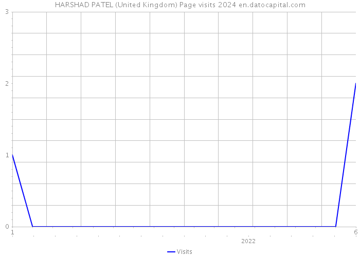HARSHAD PATEL (United Kingdom) Page visits 2024 