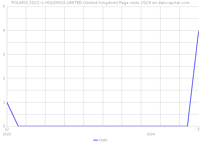 POLARIS 2022-1 HOLDINGS LIMITED (United Kingdom) Page visits 2024 