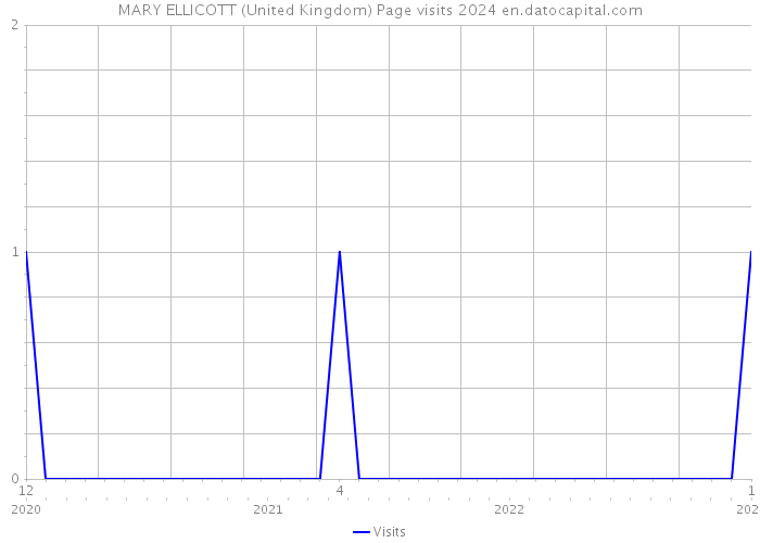 MARY ELLICOTT (United Kingdom) Page visits 2024 