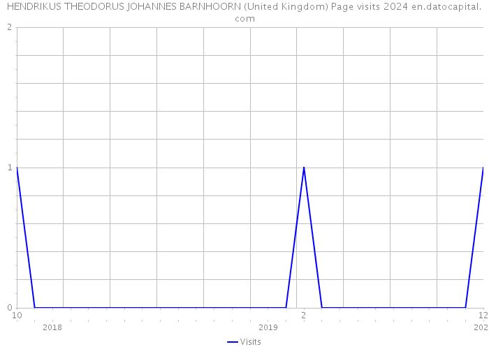 HENDRIKUS THEODORUS JOHANNES BARNHOORN (United Kingdom) Page visits 2024 