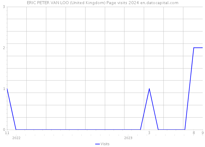 ERIC PETER VAN LOO (United Kingdom) Page visits 2024 