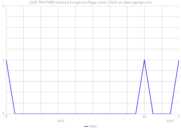JOSS TRATHEN (United Kingdom) Page visits 2024 