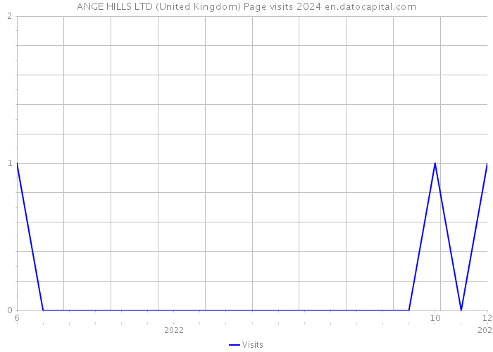 ANGE HILLS LTD (United Kingdom) Page visits 2024 