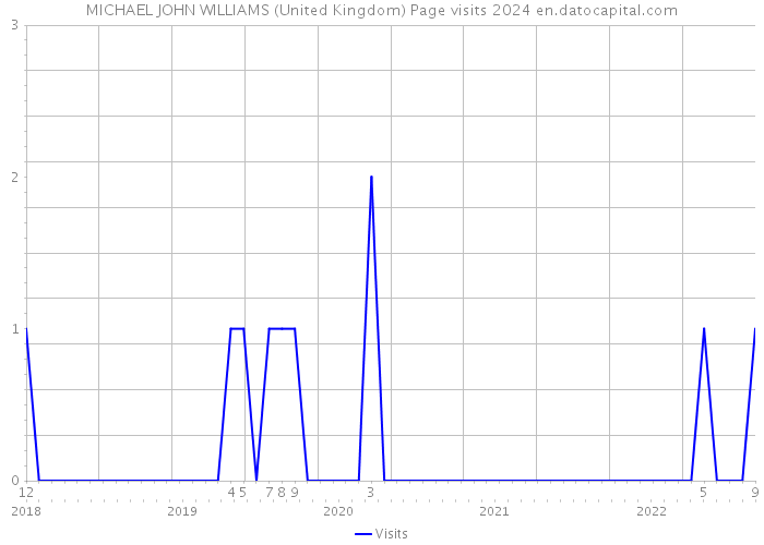 MICHAEL JOHN WILLIAMS (United Kingdom) Page visits 2024 
