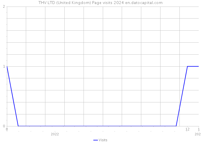 THV LTD (United Kingdom) Page visits 2024 