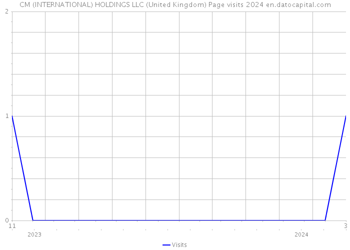 CM (INTERNATIONAL) HOLDINGS LLC (United Kingdom) Page visits 2024 