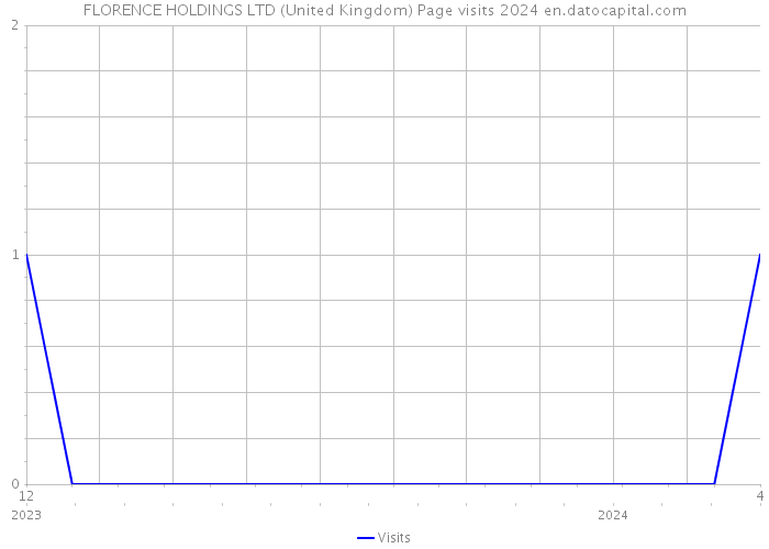 FLORENCE HOLDINGS LTD (United Kingdom) Page visits 2024 