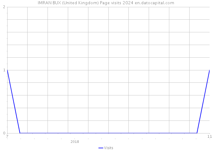 IMRAN BUX (United Kingdom) Page visits 2024 