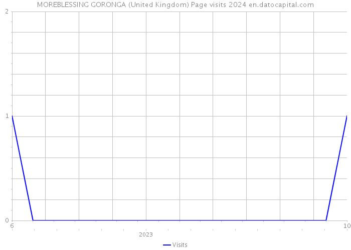 MOREBLESSING GORONGA (United Kingdom) Page visits 2024 