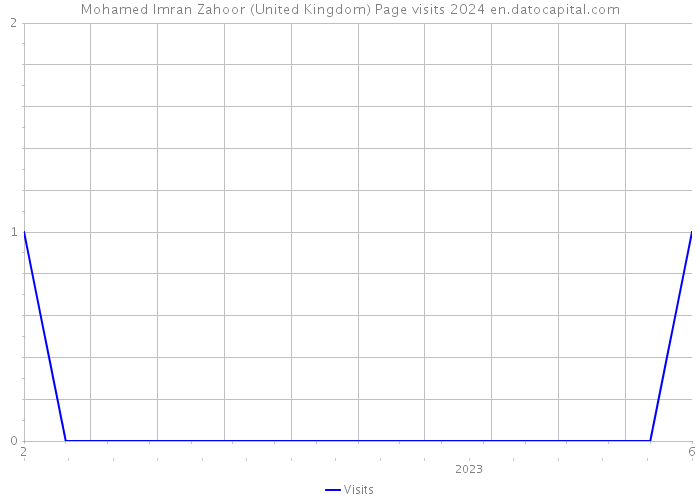 Mohamed Imran Zahoor (United Kingdom) Page visits 2024 