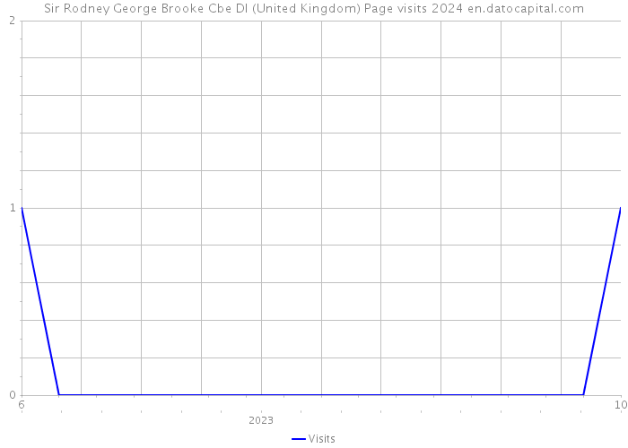 Sir Rodney George Brooke Cbe Dl (United Kingdom) Page visits 2024 