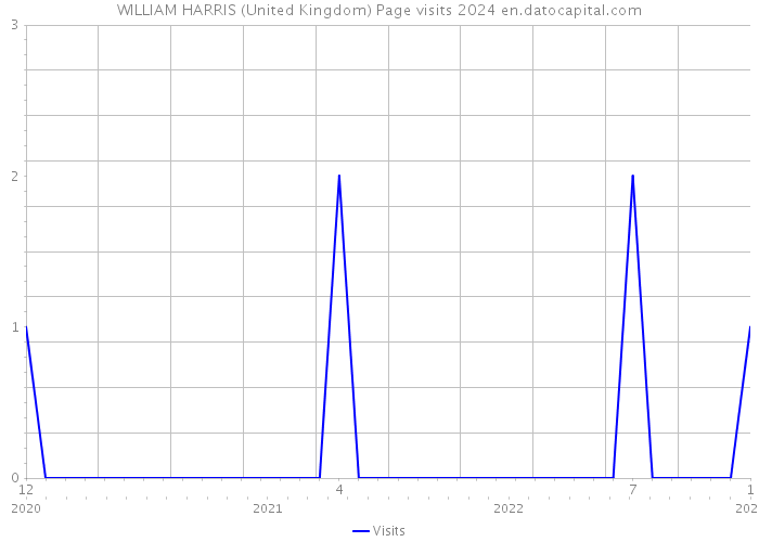 WILLIAM HARRIS (United Kingdom) Page visits 2024 