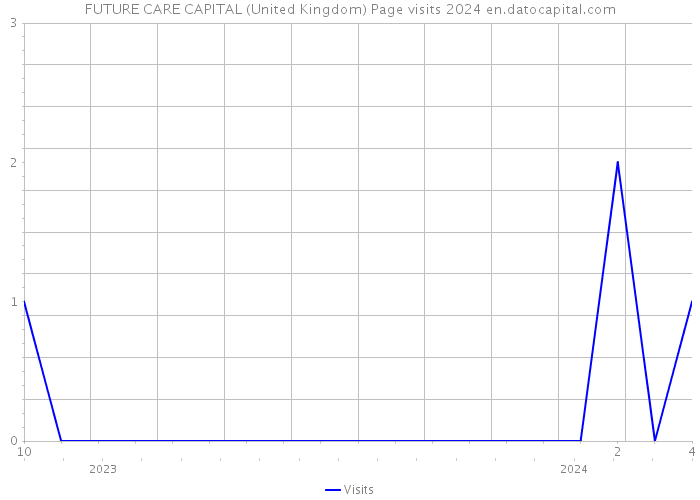 FUTURE CARE CAPITAL (United Kingdom) Page visits 2024 
