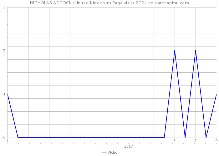 NICHOLAS ADCOCK (United Kingdom) Page visits 2024 