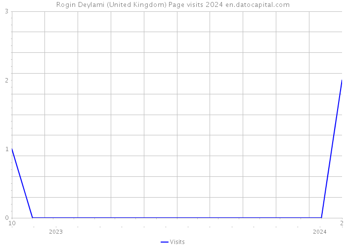 Rogin Deylami (United Kingdom) Page visits 2024 