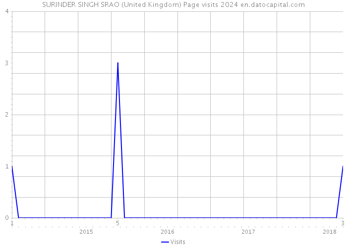 SURINDER SINGH SRAO (United Kingdom) Page visits 2024 
