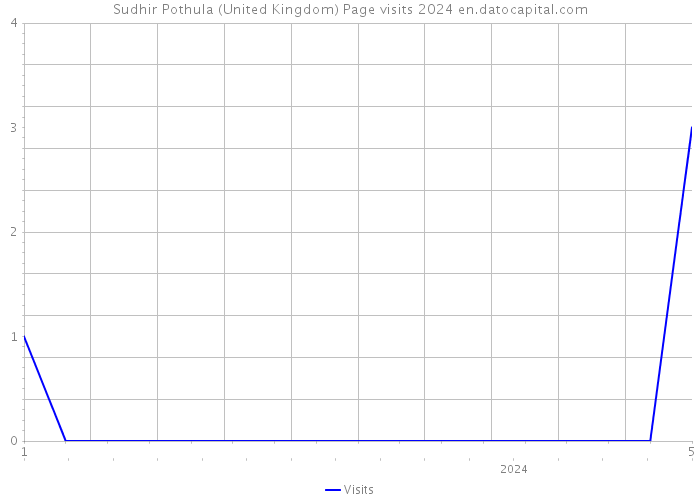 Sudhir Pothula (United Kingdom) Page visits 2024 