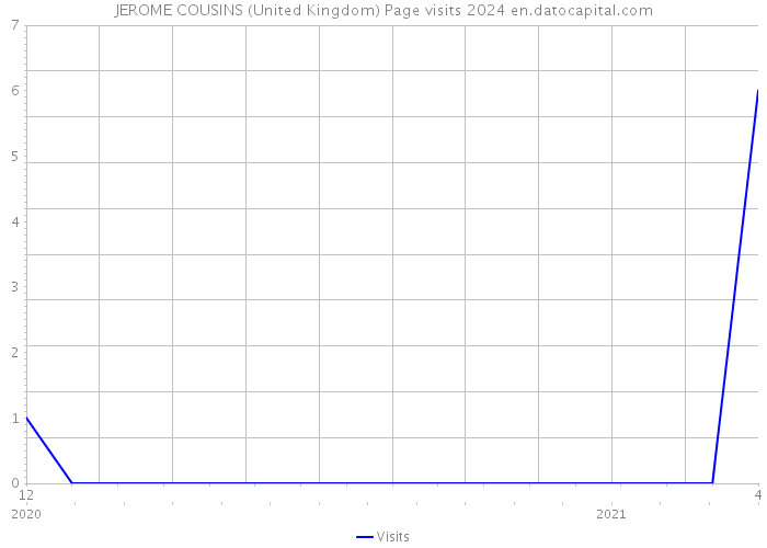 JEROME COUSINS (United Kingdom) Page visits 2024 