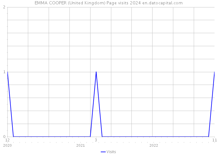 EMMA COOPER (United Kingdom) Page visits 2024 