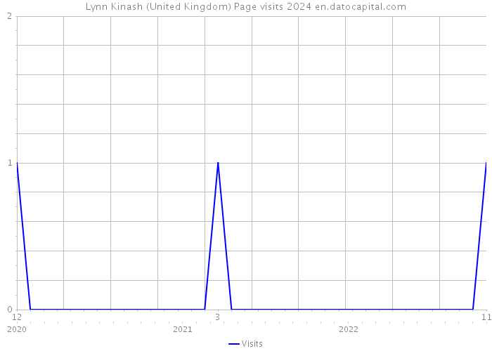 Lynn Kinash (United Kingdom) Page visits 2024 