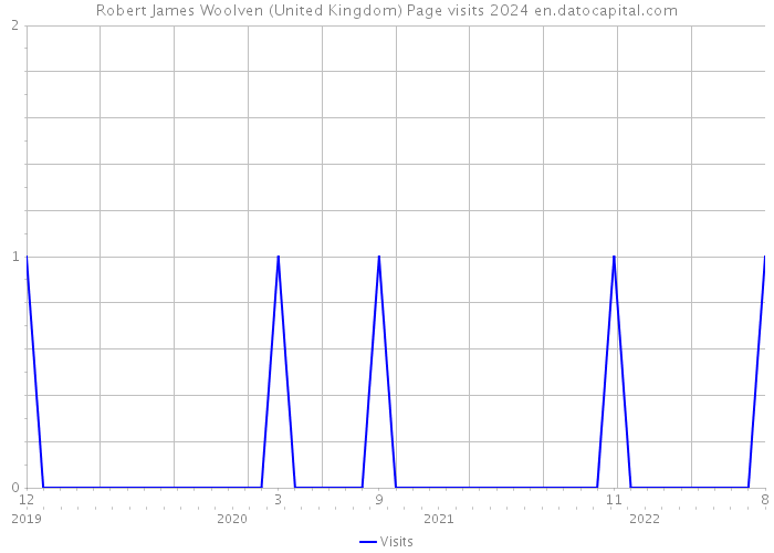Robert James Woolven (United Kingdom) Page visits 2024 