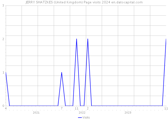 JERRY SHATZKES (United Kingdom) Page visits 2024 