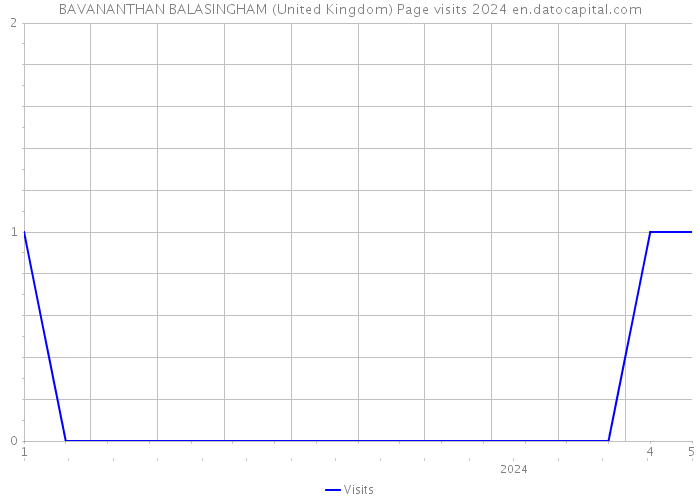 BAVANANTHAN BALASINGHAM (United Kingdom) Page visits 2024 