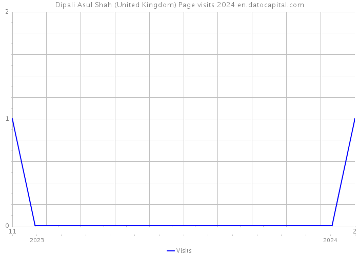 Dipali Asul Shah (United Kingdom) Page visits 2024 