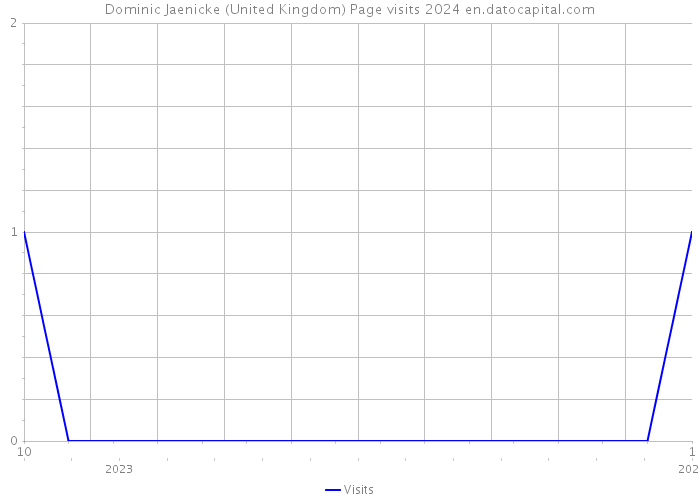 Dominic Jaenicke (United Kingdom) Page visits 2024 