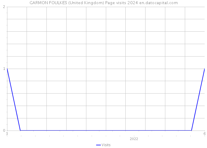 GARMON FOULKES (United Kingdom) Page visits 2024 