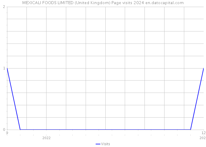 MEXICALI FOODS LIMITED (United Kingdom) Page visits 2024 
