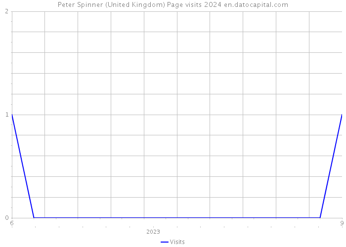 Peter Spinner (United Kingdom) Page visits 2024 