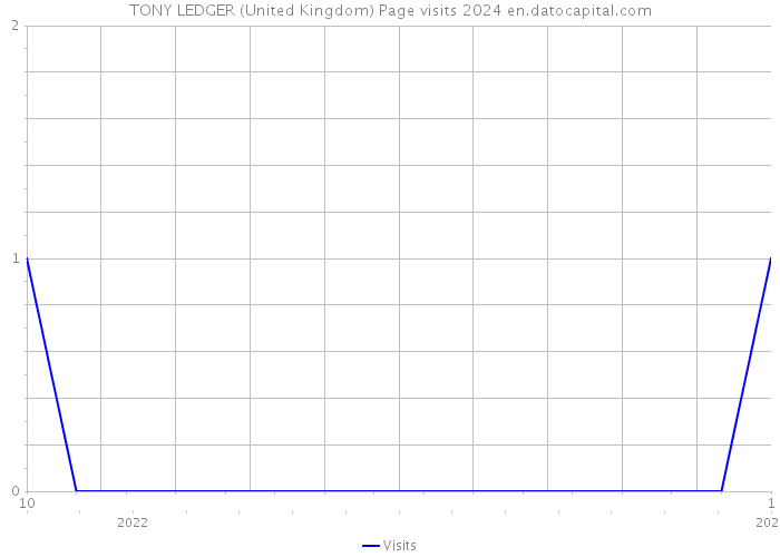 TONY LEDGER (United Kingdom) Page visits 2024 