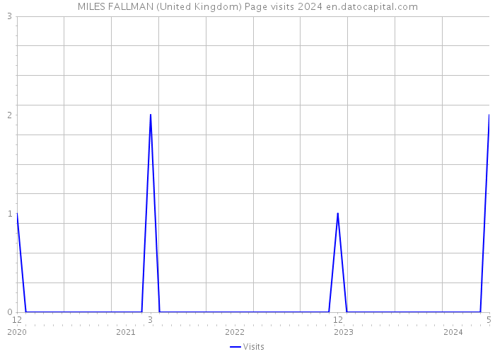 MILES FALLMAN (United Kingdom) Page visits 2024 