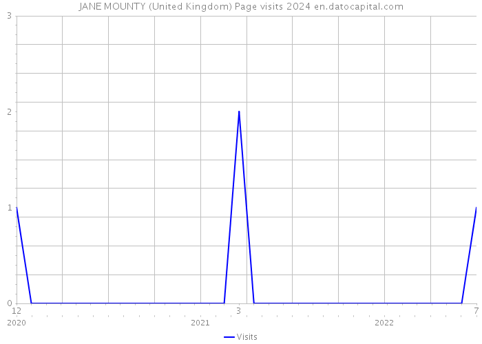 JANE MOUNTY (United Kingdom) Page visits 2024 