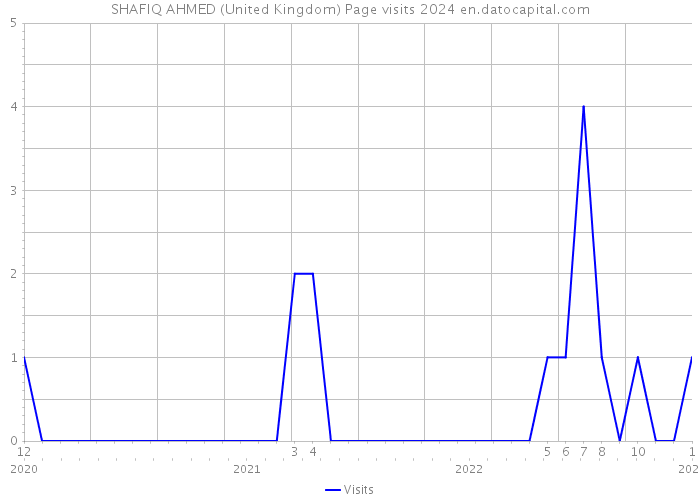 SHAFIQ AHMED (United Kingdom) Page visits 2024 