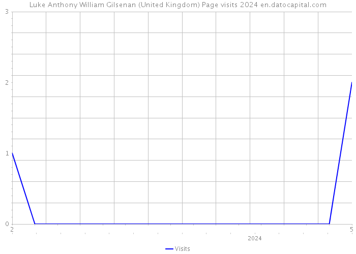 Luke Anthony William Gilsenan (United Kingdom) Page visits 2024 