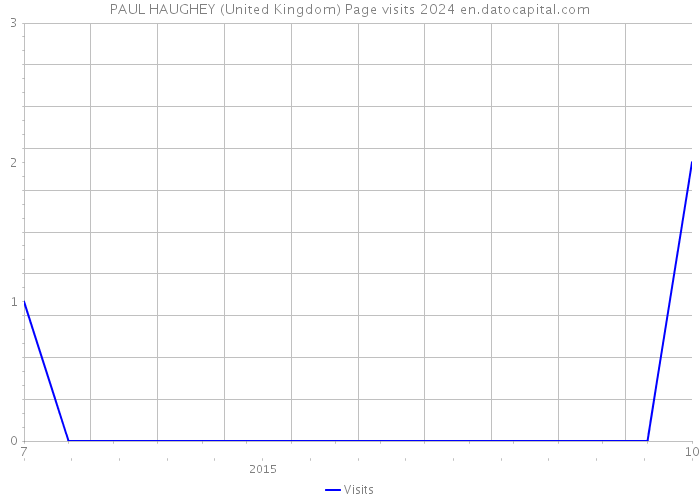 PAUL HAUGHEY (United Kingdom) Page visits 2024 