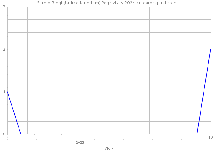 Sergio Riggi (United Kingdom) Page visits 2024 