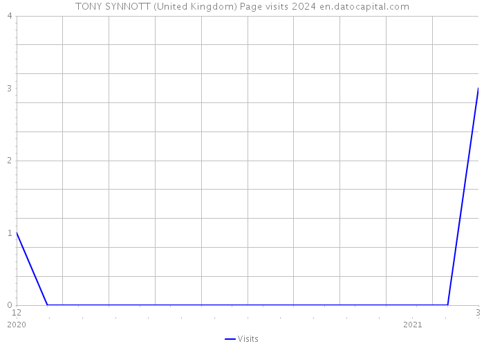 TONY SYNNOTT (United Kingdom) Page visits 2024 