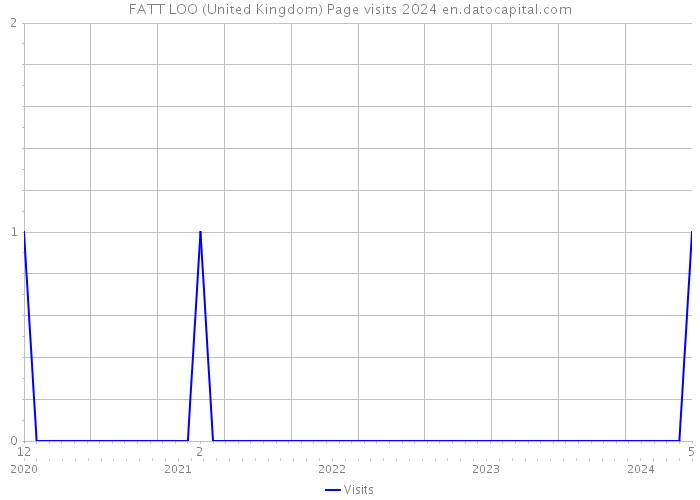 FATT LOO (United Kingdom) Page visits 2024 
