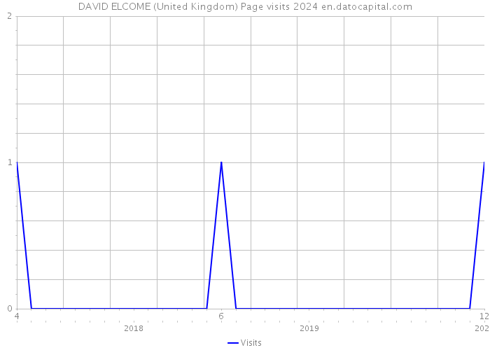 DAVID ELCOME (United Kingdom) Page visits 2024 