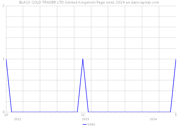 BLACK GOLD TRADER LTD (United Kingdom) Page visits 2024 